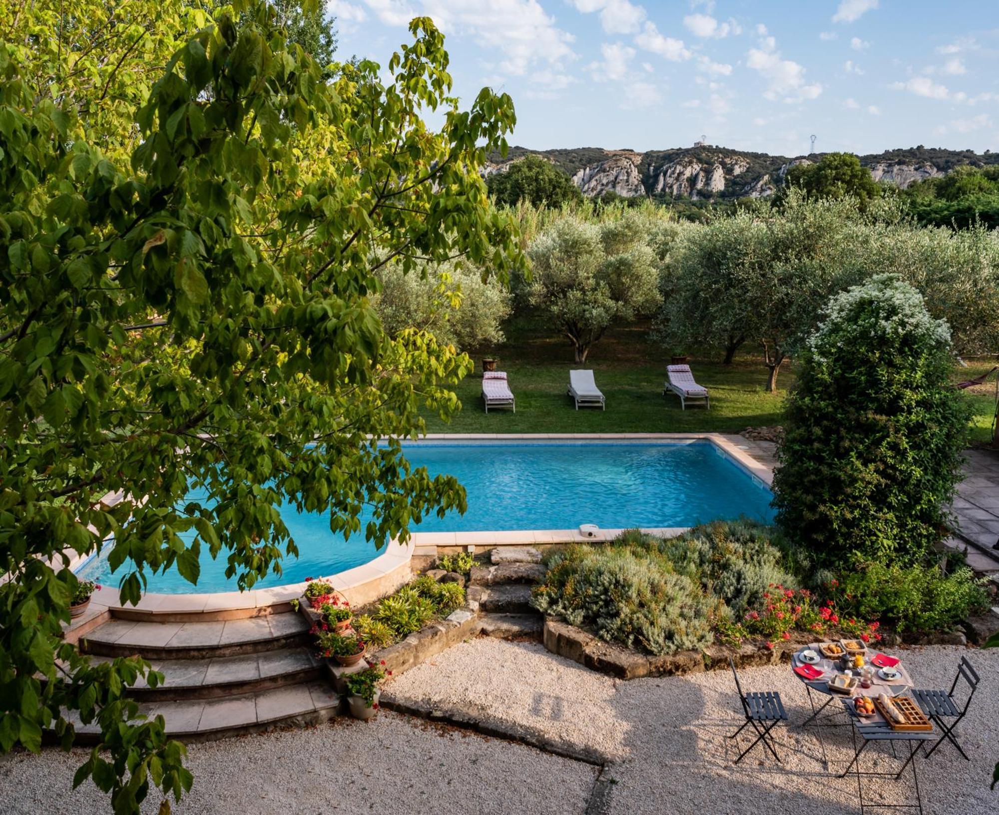 Mas De L'Arrivette Bed & Breakfast Saint-Genies-de-Comolas Bagian luar foto